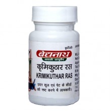 Антипаразитарный препарат Baidyanath Krimikuthar Ras 80 Tabs Антипаразитарный препарат Baidyanath Krimikuthar Ras 80 Tabs