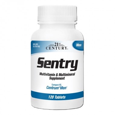 Витаминно-минеральный комплекс 21st Century Sentry, Multivitamin & Multimineral Supplement, Men 120 Tabs