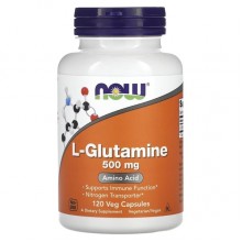 Глютамин NOW Foods L-Glutamine 500 mg 120 Caps