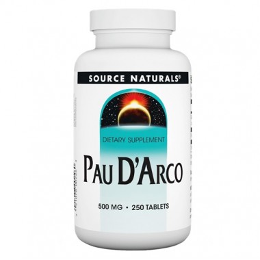 Муравьиное дерево Source Naturals Pau D'Arco 500 mg 250 Tabs