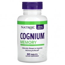 Комплекс для профилактики работы головного мозга Natrol Cognium 60 Tabs Комплекс для профилактики работы головного мозга Natrol Cognium 60 Tabs
