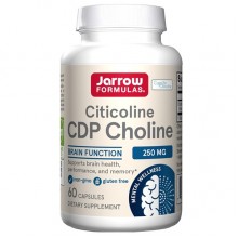Комплекс для профилактики работы головного мозга Jarrow Formulas Citicoline, CDP Choline 250 mg 60 Caps JRW20012