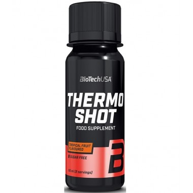 Комплексный жиросжигатель BioTechUSA Thermo Shot 60 ml /2 servings/ Tropical Fruit
