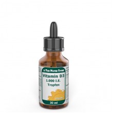 Витамин D The Nutri Store Vitamin D3 1000 IU Vegan drops 30 ml ФР-00000166-2