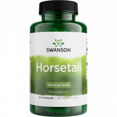 Хвощ Swanson Horsetail 500 mg 90 Caps