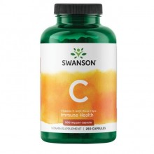 Витамин C Swanson Vitamin C with Rose Hips 500 mg 250 Caps