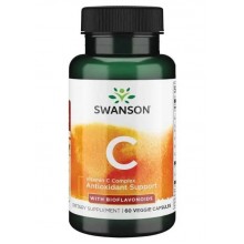 Витамин C Swanson Vitamin C Complex with Bioflavonoids 60 Veg Caps