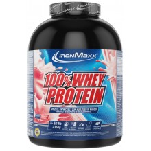 Протеин IronMaxx 100% Whey Protein 2350 g (банка) /47 servings/ Strawberry
