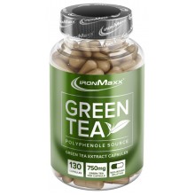 Натуральная добавка для спорта IronMaxx Green Tea 130 Caps