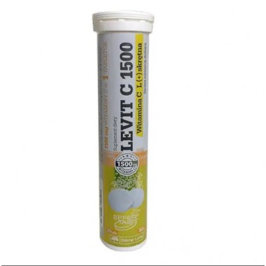 Витамин C для спорта Olimp Nutrition Levit C 1500 20 Tabs Lemon Витамин C для спорта Olimp Nutrition Levit C 1500 20 Tabs Lemon
