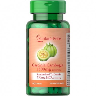Гарциния Puritan's Pride Garcinia Cambogia 750 mg 60 Veg Caps