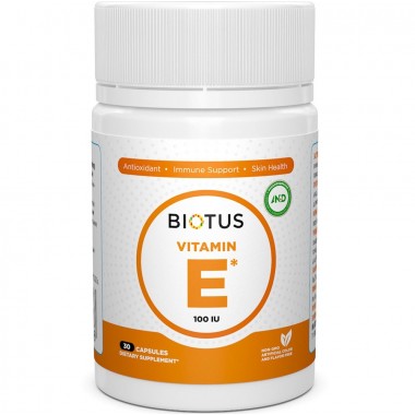 Витамин E Biotus Vitamin Е 100 МЕ 30 Caps BIO-530586