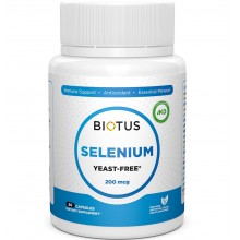 Селен Biotus Selenium 200 mcg 60 Caps BIO-530845