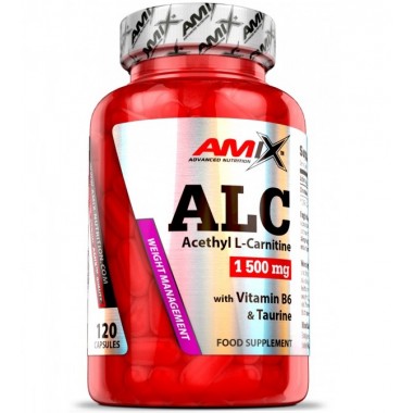 Комплексный жиросжигатель Amix Nutrition ALC with Taurine & Vitamin B6 120 Caps
