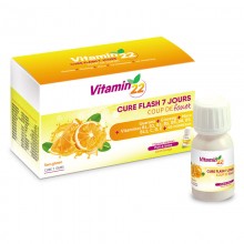 Витамин C VITAMIN'22 CURE FLASH 7 JOURS 7 х 30 ml Витамин C VITAMIN'22 CURE FLASH 7 JOURS 7 х 30 ml