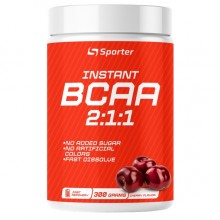 Аминокислота BCAA для спорта Sporter Instant BCAA 300 g /30 servings/ Cherry