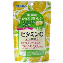 Витамин C Orihiro Vitamin C 500 mg 120 Tabs Lemon Витамин C Orihiro Vitamin C 500 mg 120 Tabs Lemon
