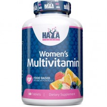 Витаминно-минеральный комплекс для женщин Haya Labs Food Based Women's Multi 60 Tabs