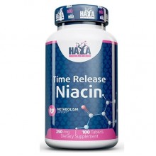 Ниацин Haya Labs Niacin /Time Release/ 250 mg 100 Tabs