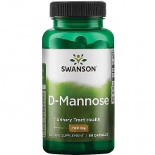 Урологический препарат Swanson D-Mannose 700 mg 60 Caps