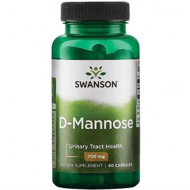 Урологический препарат Swanson D-Mannose 700 mg 60 Caps