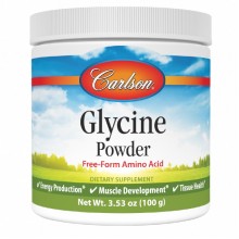 Глицин Carlson Labs Glycine Powder 100 g /50 servings/