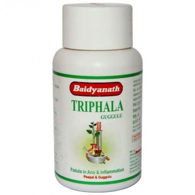 Смесь экстрактов Baidyanath Triphala Guggulu 80 Tabs