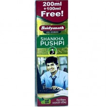 Комплекс для профилактики работы головного мозга Baidyanath Shankhа Pushpi syrup 300 ml /120 servings/