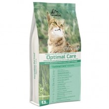 Carpathian Optimal Care Для всех пород от 1 до 7 лет. С курицей и скумбрией. Для выведения шерсти. 1,5 кг.