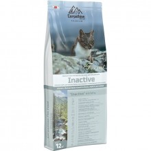 Carpathian Inactive Для малоактивных, кастрированных и стерилизованных кошек. С курицей и палтусом. Для выведения шерсти 12 кг.