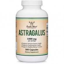 Корень астрагала Double Wood Astragalus 1000 mg (2 caps per serving) 300 Caps