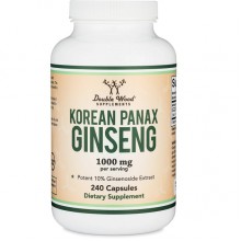 Комплекс для профилактики нервной системы Double Wood Korean Panax Ginseng 1000 mg (2 caps per serving) 240 Caps Комплекс для профилактики нервной системы Double Wood Korean Panax Ginseng 1000 mg (2 caps per serving) 240 Caps