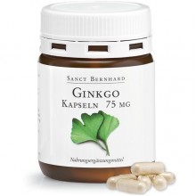 Гинкго Билоба Sanct Bernhard Ginkgo 75 mg 30 Caps