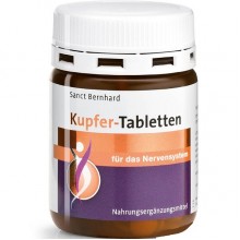Микроэлемент Медь Sanct Bernhard Kupfer 2000 mg 180 Tabs
