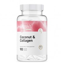 Хондропротектор (для спорта) OstroVit Coconut & Collagen 90 Caps Хондропротектор (для спорта) OstroVit Coconut & Collagen 90 Caps