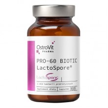 Энзимы для спорта OstroVit Pharma PRO-60 BIOTIC LactoSpore 60 Caps Энзимы для спорта OstroVit Pharma PRO-60 BIOTIC LactoSpore 60 Caps