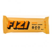 Протеиновый батончик Fizi Keto Protein Bar 45 g Banana Peanut