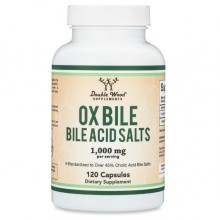 Комплекс для профилактики работы печени Double Wood Ox Bile Acid Salts 1000 mg 120 Caps