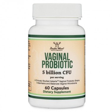 Пробиотик Double Wood Vaginal Probiotic (5 Billion CFU на 2 капсули) 60 Caps