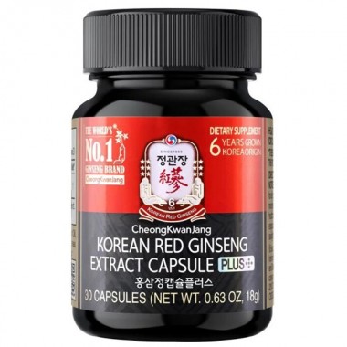 Женьшень KGC Korean Hed Ginseng Extract Capsule Plus 30 Caps Женьшень KGC Korean Hed Ginseng Extract Capsule Plus 30 Caps