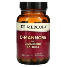 Урологический препарат Dr. Mercola D-Mannose and Cranberry Extract 60 Caps Урологический препарат Dr. Mercola D-Mannose and Cranberry Extract 60 Caps