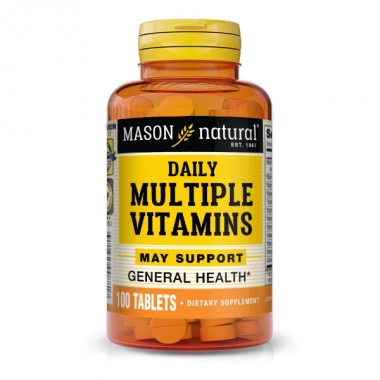 Витаминно-минеральный комплекс Mason Natural Daily Multiple Vitamins 100 Tabs