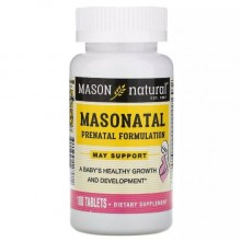 Витамины для беременных Mason Natural Masonatal Prenatal Formulation 100 Tabs Витамины для беременных Mason Natural Masonatal Prenatal Formulation 100 Tabs