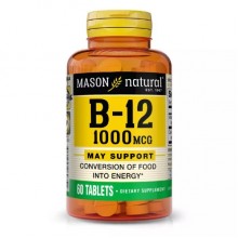 Витамин Б12 Mason Natural Vitamin B12 1000 mcg 60 Tabs