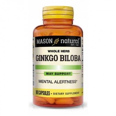 Гинкго Билоба Mason Natural Whole Herb Ginkgo Biloba 90 Caps Гинкго Билоба Mason Natural Whole Herb Ginkgo Biloba 90 Caps