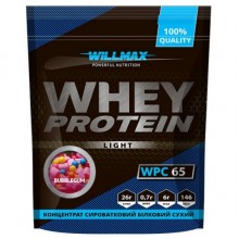 Протеин Willmax Whey Protein 65 1000 g /25 servings/ Bubblegum