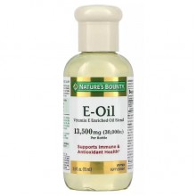 Витамин E Nature's Bounty Vitamin E-Oil 30000 IU 74 ml /296 servings/