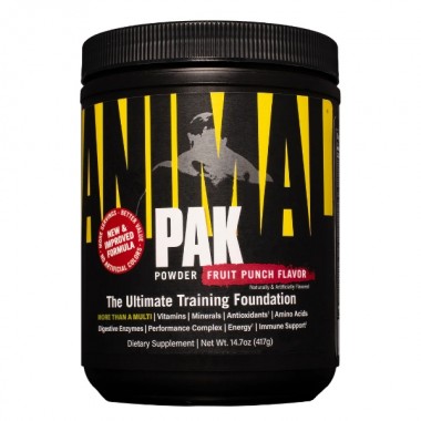 Витаминно-минеральный комплекс для спорта Universal Nutrition Animal Pak Powder 417 g /30 servings/ Fruit Punch