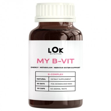 В комплекс LOK Nutrition My B-Vit 90 Caps