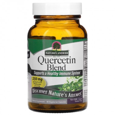Кверцетин Nature's Answer Quercetin Blend 250 mg 60 Veg Caps